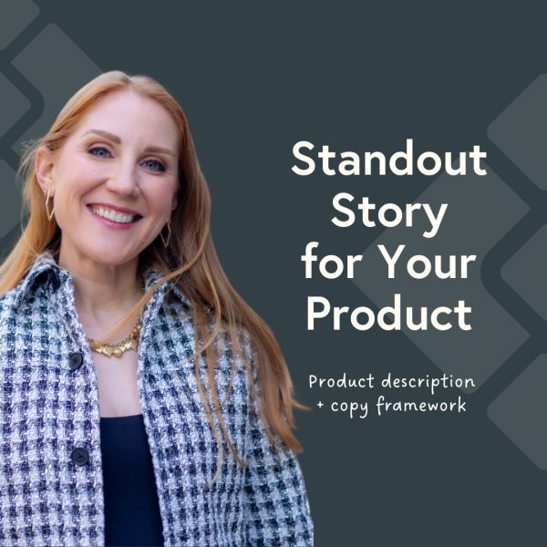 Jewelry product page copy - Standout Story for Your Product - Product description + copy framework